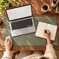pvqjxz Sage Desk Mat