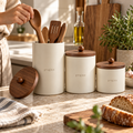 pvqjxz Cream Canister Trio