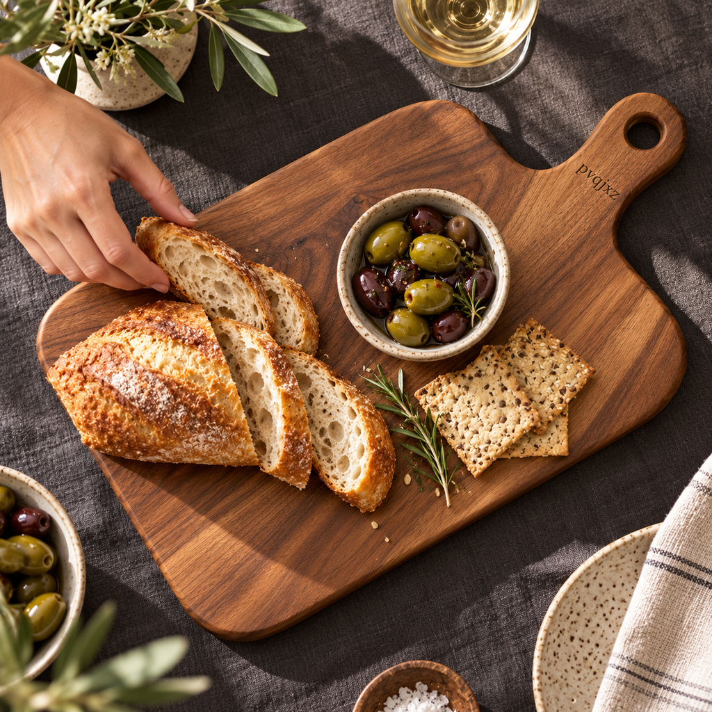 pvqjxz Walnut Serving Board